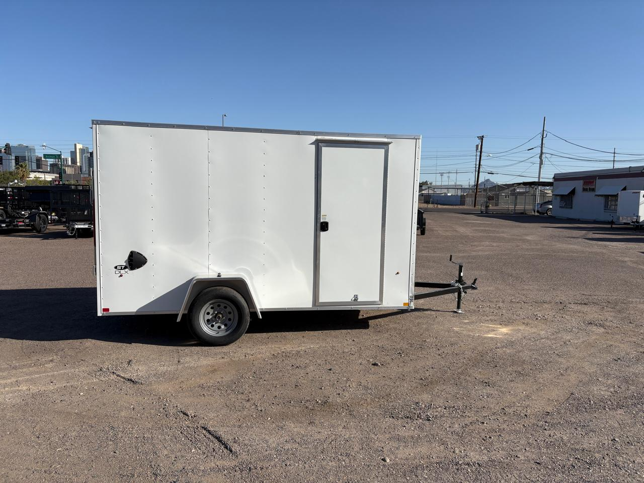 6 x 12 Single Axle RAMP Door