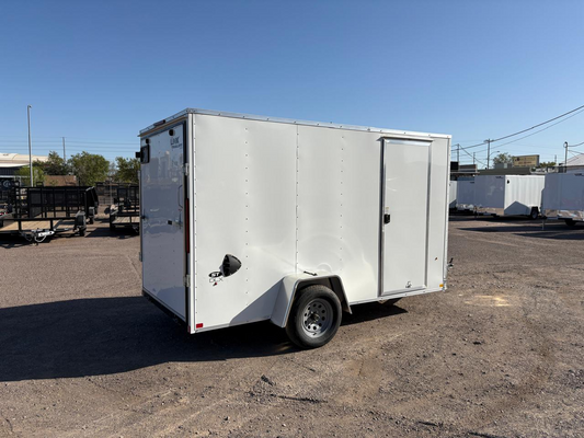 6 x 12 Single Axle RAMP Door